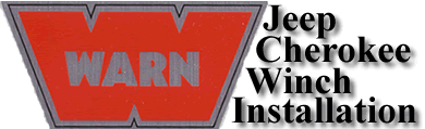 Jeep Cherokee Winch Installation