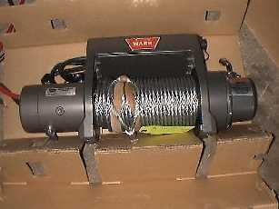 Unbox the winch.