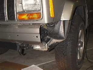 Remove bumper endcaps.