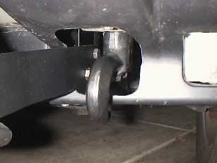Reinstall the front tow hooks.