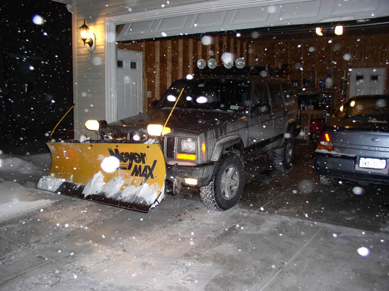 Jeep grand cherokee snow plows #1