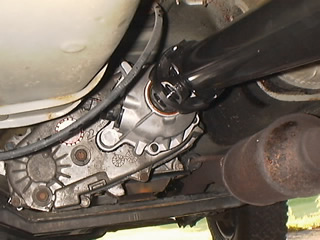Slip Yoke Eliminator installed.